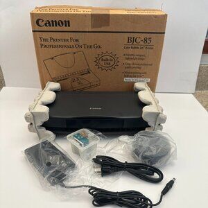 Canon Jet BJC-85 Portable Color Bubble Jet Printer K10190